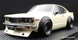1:18 Mazda RX3 Savanna (S124A) Semi Works - Ivory White -- Ignition Model IG3730