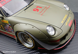 1:18 RWB 993 (Porsche 911) -- #91 Khaki -- Ignition Model IG3626