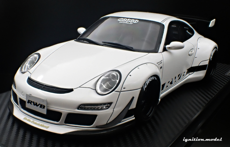 RWB997 1/18 イグニション ホワイト RWB997ignition Model 1/18 白 1
