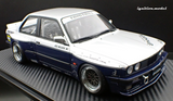 1:18 BMW M3 E30 PANDEM -- Silver/Blue -- Ignition Model IG3717