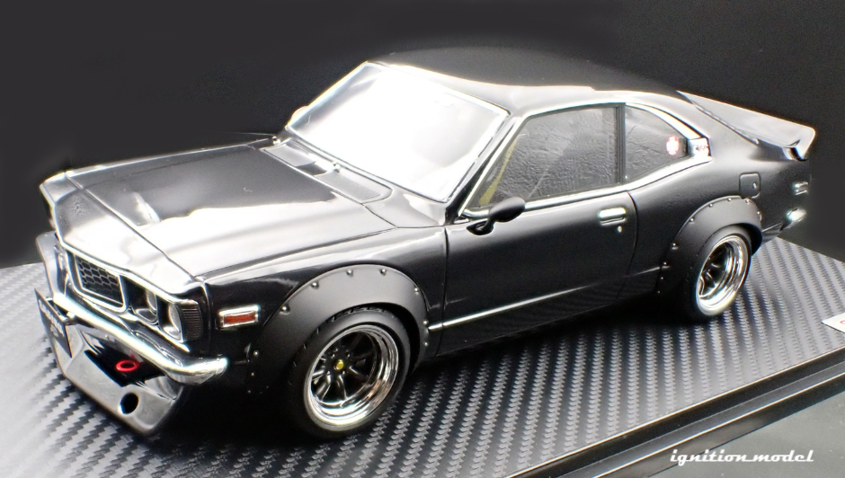 ミニカー IG3731 1/18 Mazda Savanna (S124A) rx3 IG2030 1/18 Mazda Savanna (S124A) Racing Black | LINE UP | [公式