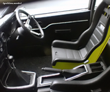 1:18 Mazda RX3 Savanna (S124A) Semi Works - Ivory White -- Ignition Model IG3730