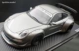 1:18 RWB 997 GT3 (Porsche 911) -- Gun Metallic Grey -- Ignition Model IG3780