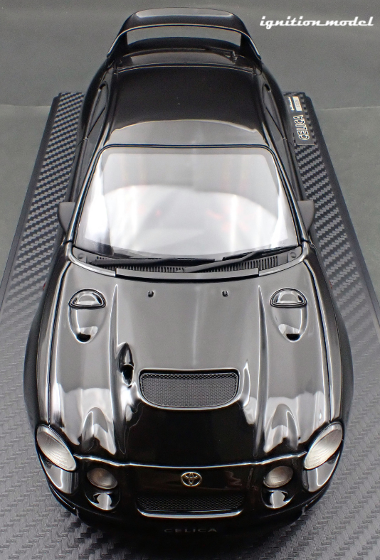 1:18 Toyota Celica GT-Four (ST205) -- Black -- Ignition Model IG3678