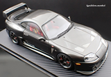 1:18 Toyota Supra (A80) TRD 3000GT -- Gun Metallic Grey -- Ignition Model IG3601