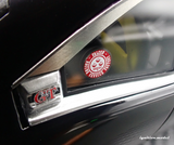 1:18 Mazda RX3 Savanna (S124A) Semi Works -- Black -- Ignition Model IG3728