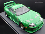 1:18 Toyota Supra (A80) TRD 3000GT -- Green -- Ignition Model IG3603