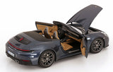 1:18 Porsche 911 (992) Carrera S Cabriolet 2024 -- Blue Metallic -- Norev 187180
