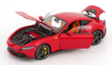 1:18 Ferrari Roma -- Rosso Corsa (Red) -- Polistil 18FE02040