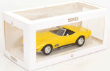 1:18 1969 Chevrolet Corvette Convertible -- Yellow -- Norev