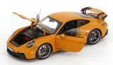 1:18 Porsche 911 (992) GT3 Coupe 2021 -- Bahama Yellow -- Norev