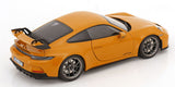 1:18 Porsche 911 (992) GT3 Coupe 2021 -- Bahama Yellow -- Norev