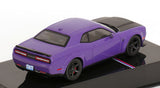 1:43 Dodge Challenger SRT Demon 2018 -- Purple w/Black Bonnet -- IXO Models