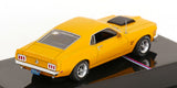 1:43 1970 Ford Mustang Boss 429 Fastback -- Yellow -- IXO Models