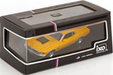 1:43 1970 Ford Mustang Boss 429 Fastback -- Yellow -- IXO Models