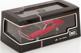 1:43 1969 Ford Mustang Mach 1 -- Red w/Black Bonnet -- IXO Models