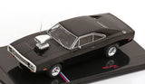 1:43 1970 Dodge Charger - Supercharged -- Black -- IXO Models