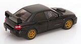 1:18 Subaru Impreza WRX STI 2003 -- Metallic Black -- Solido