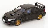 1:18 Subaru Impreza WRX STI 2003 -- Metallic Black -- Solido