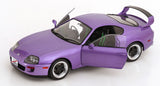 1:18 1993 Toyota Supra MK4 (A80) -- Violet Purple Metallic -- Solido