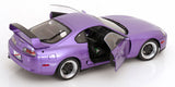 1:18 1993 Toyota Supra MK4 (A80) -- Violet Purple Metallic -- Solido