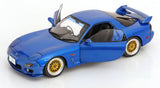 1:18 Mazda RX7 Type RS (FD3S) 1999 -- Metallic Blue -- Solido