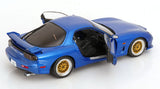 1:18 Mazda RX7 Type RS (FD3S) 1999 -- Metallic Blue -- Solido