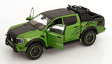 1:18 Ford Ranger Raptor 2024 Off-Road -- Green/Black -- Solido