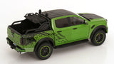 1:18 Ford Ranger Raptor 2024 Off-Road -- Green/Black -- Solido