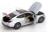 1:18 Mercedes-Benz CLE Coupe (C236) -- Silver -- Norev