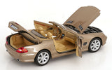 1:18 Mercedes-Benz SL500 (R230) Convertible -- Gold Metallic -- Norev