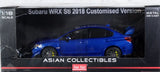 1:18 Subaru Impreza WRX STi (S207) Custom Version 2018 -- Blue Pearl -- Sunstar