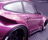 1:18 RWB 993 (Porsche 911) -- Purple Metallic -- Ignition Model IG3623