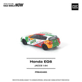 (Pre-Order) 1:64 Honda Civic (EG6) -- #14 JACCS -- Pop Race