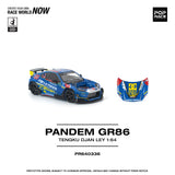 (Pre-Order) 1:64 Toyota GR86 PANDEM -- Tengku Djan Ley -- Pop Race
