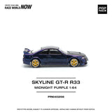 1:64 Nissan R33 Skyline GTR NISMO 400R -- Midnight Purple -- Pop Race