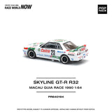 1:64 Nissan R32 Skyline GTR -- 1990 Macau Winner #23 Castrol -- Pop Race