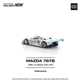 (Pre-Order) 1:64 1991 Le Mans 24h -- #18 Mazda 787B -- Pop Race