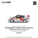 1:64 1998 Safari Kenya Rally -- #1 Mitsubishi Lancer Evo IV (4) -- Pop Race