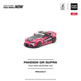 (Pre-Order) 1:64 Toyota Supra (A90) PANDEM -- Formula Drift - Valentina Piaz -- Pop Race