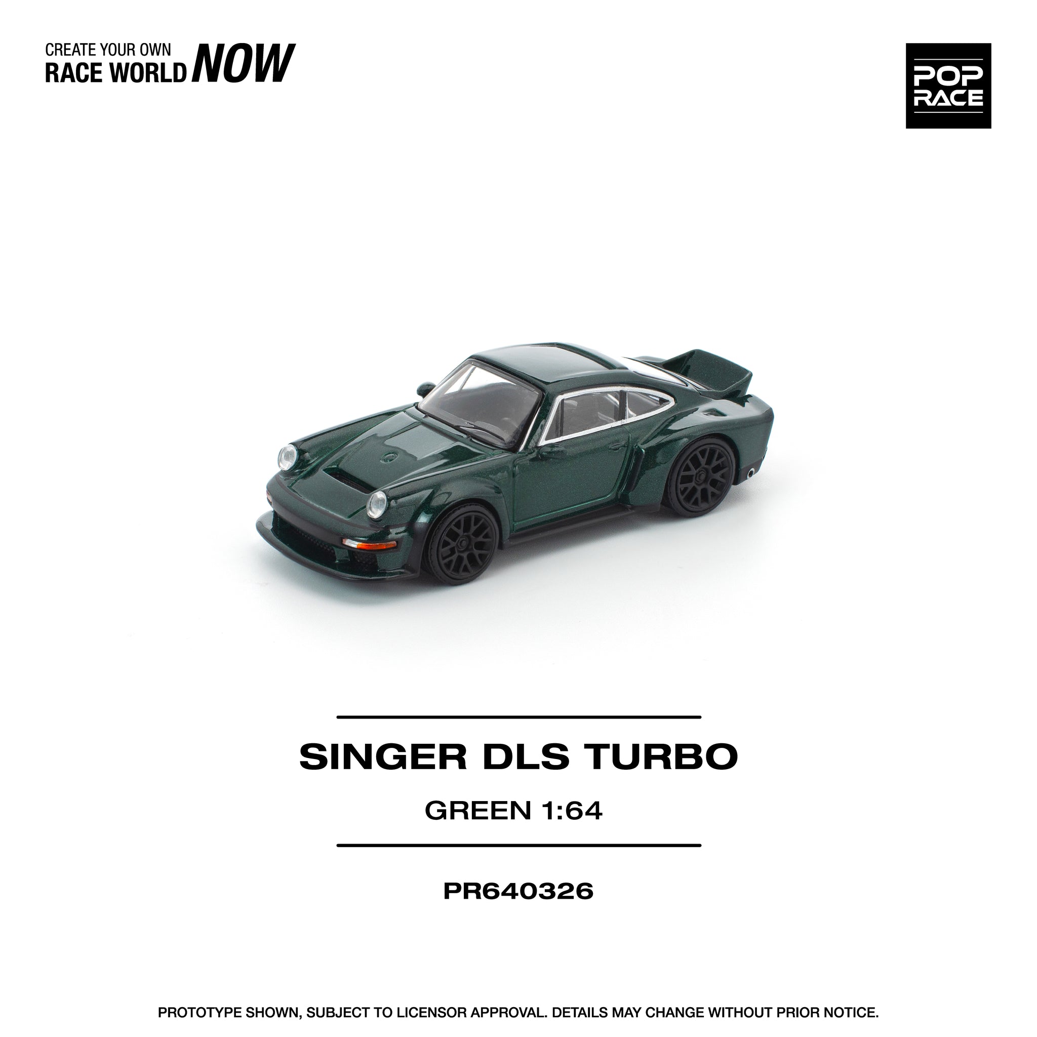 Pre-Order) 1:64 Singer DLS Turbo (Road) 