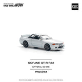 1:64 Nissan R32 Skyline GTR -- White -- Pop Race