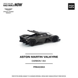(Pre-Order) 1:64 Aston Martin Valkyrie -- Carbon Edition -- Pop Race