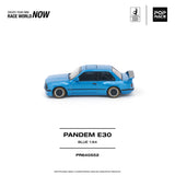 (Pre-Order) 1:64 BMW E30 PANDEM -- Blue -- Pop Race