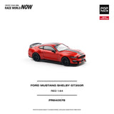 (Pre-Order) 1:64 Ford Mustang Shelby GT350R -- Race Red -- Pop Race