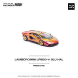 1:64 Lamborghini Countach LPI-800 -- Blu Hal (Red/Orange) -- Pop Race