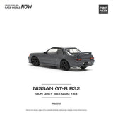 1:64 Nissan R32 Skyline GTR -- Gun Grey Metallic -- Pop Race
