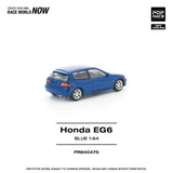 (Pre-Order) 1:64 Honda Civic (EG6) -- Captiva Blue -- Pop Race