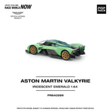 (Pre-Order) 1:64 Aston Martin Valkyrie -- Iridescent Emerald (Green) -- Pop Race