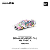 1:64 Nissan R32 Skyline GTR -- JTC 1991 #22 AXIA -- Pop Race